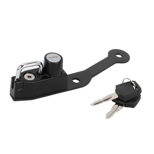 Motorcycle alloy helmet lock - alloy,