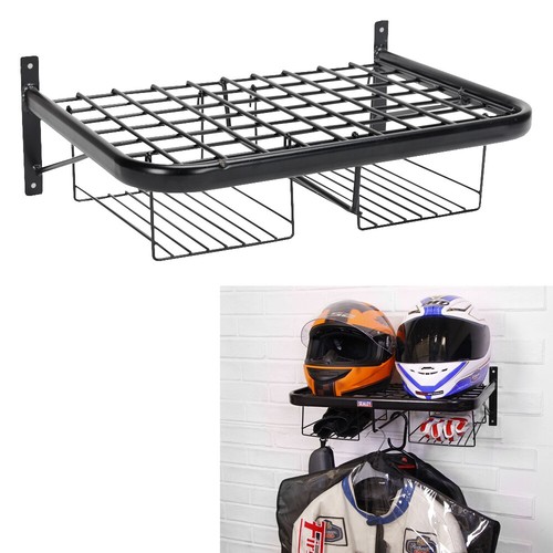 Motorcycle helmet rack - , for